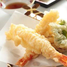 Crevettes à la tempura