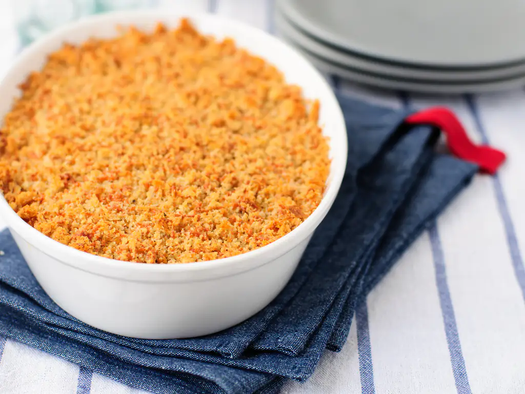 crumble poires et pommes aux speculoos