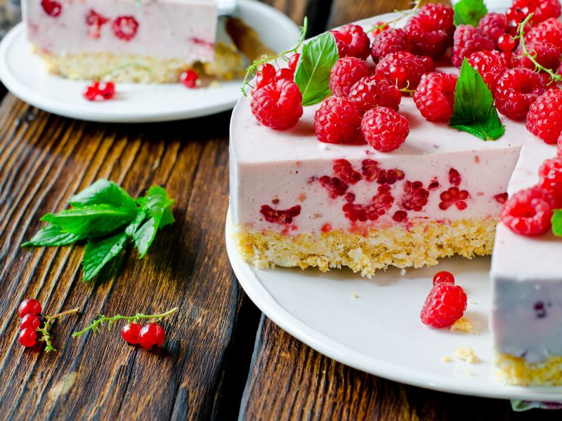 Tarte Aux Framboises Et Au Fromage Blanc Recette De Tarte Aux