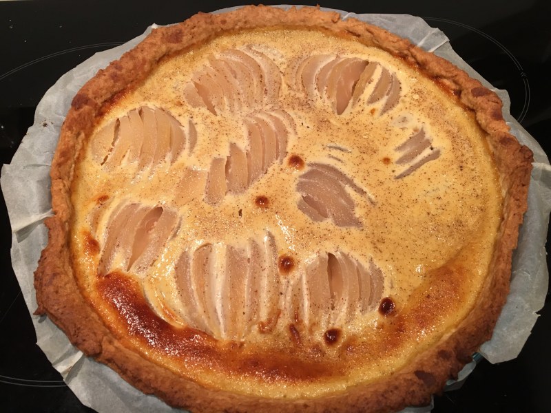 Tarte Normande Poires Cannelle Recette De Tarte Normande Poires