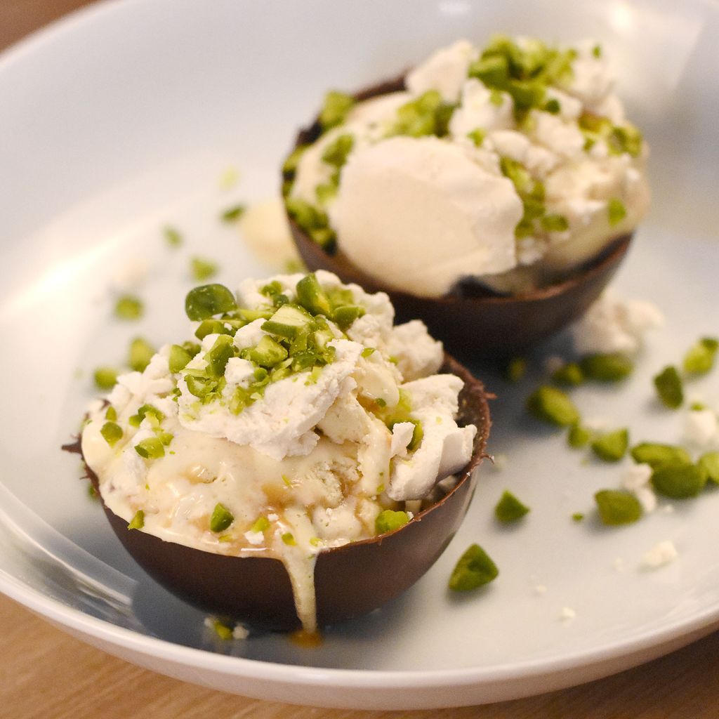 Sphere Au Chocolat Garnie