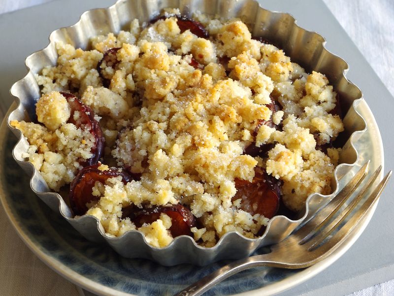 Crumble Mangue Et Fraise Recette De Crumble Mangue Et Fraise