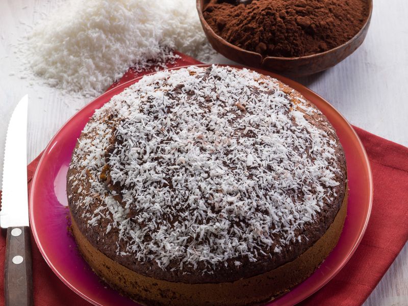 Gâteau Moelleux Chocolat Et Coco Recette De Gâteau