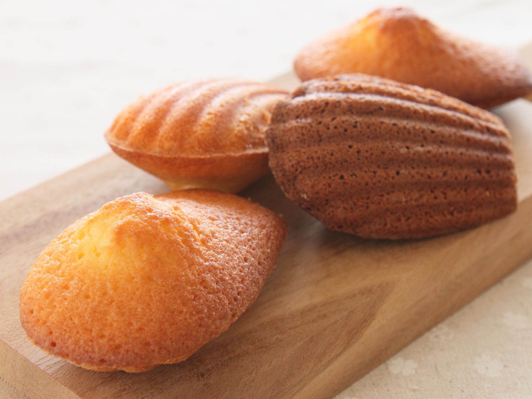 madeleines à la pâte d'amandes Recette de madeleines à la pâte d