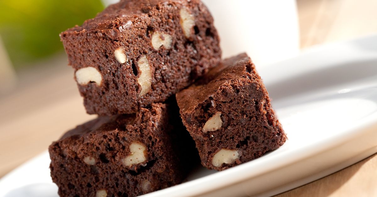 Brownies Aux Noix : Recette De Brownies Aux Noix