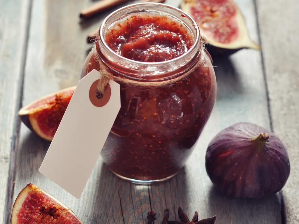 confiture poires figues cannelle