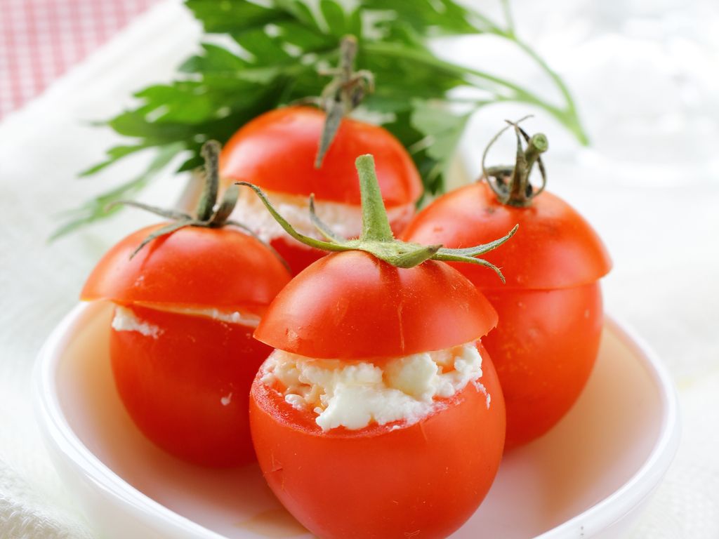 Tomates Farcies Au Fromage Recette De Tomates Farcies Au Fromage