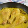 Cuisse de poulet au curry au four facile
