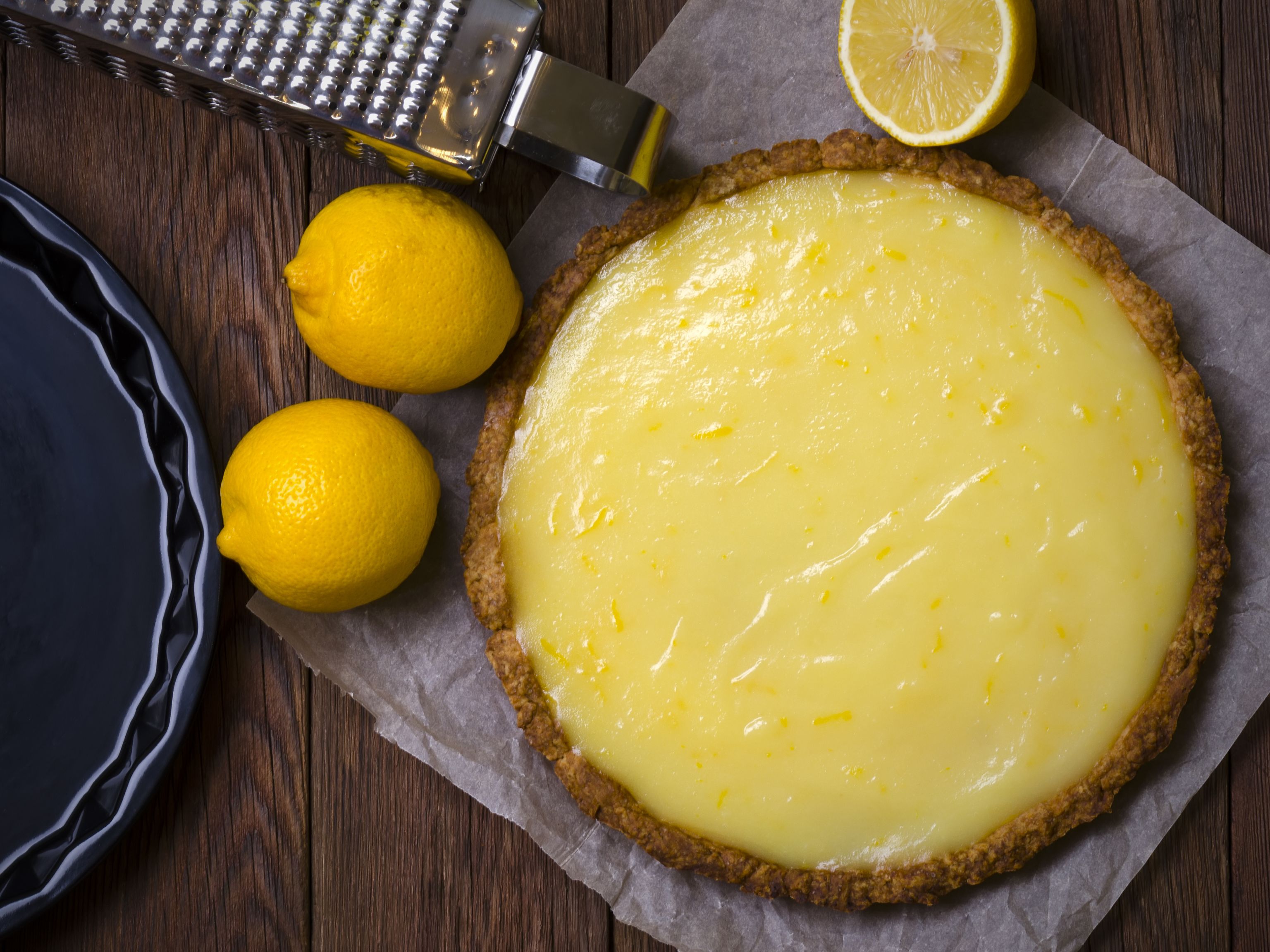 Délicieuse tarte au citron : Recette de Délicieuse tarte au citron ...
