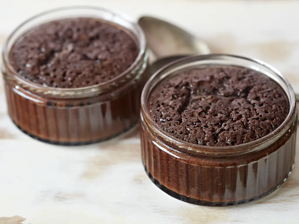 fondant chocolat noix et confiture de lait