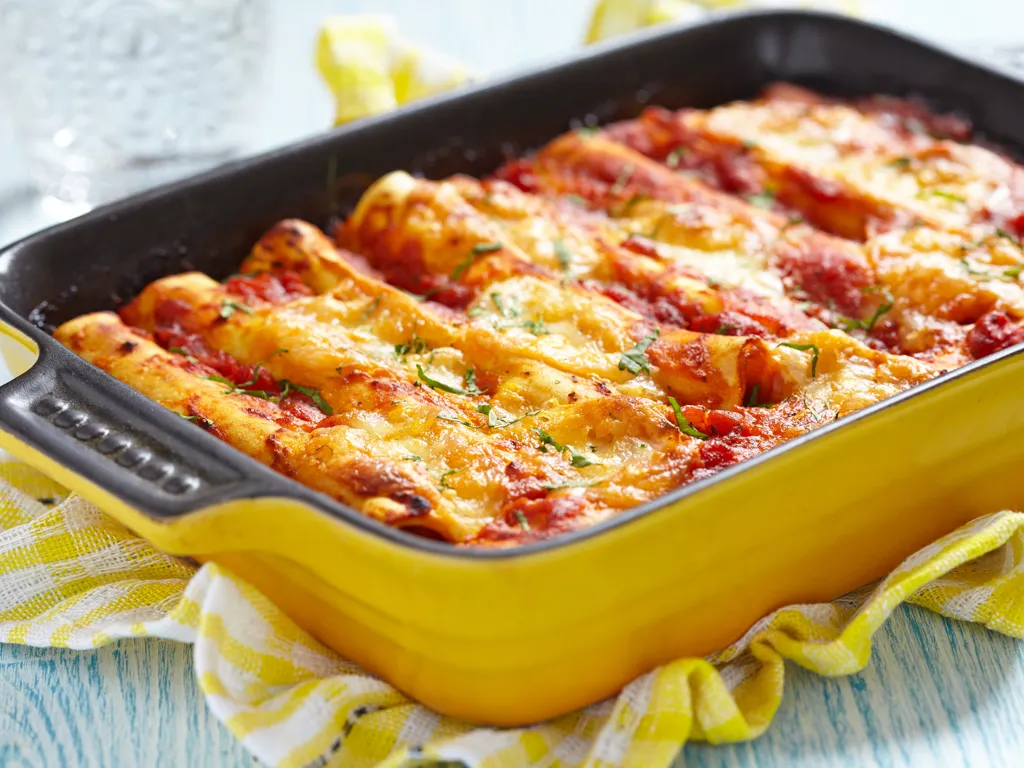 enchiladas oeufs saucisses