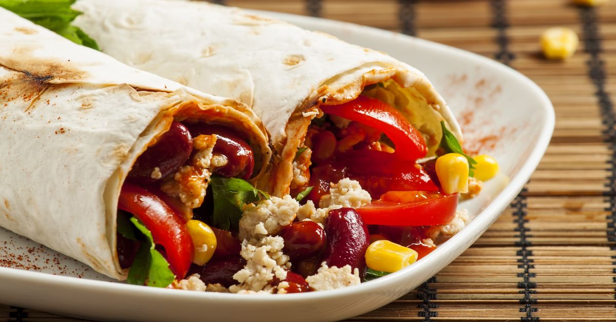 Fajitas végétariennes aux haricots rouges recette de Fajitas