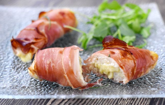 Blancs De Poulet Farcis Au Pont L V Que Recette De Blancs De Poulet