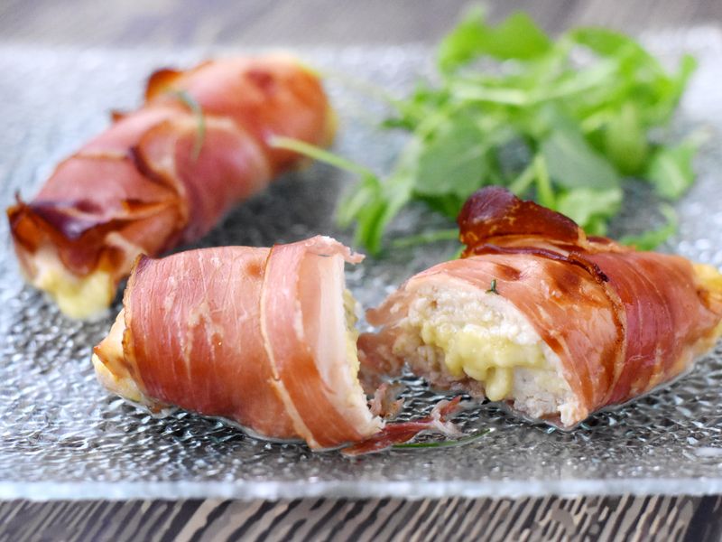 Blancs De Poulet Farcis Au Pont Lévêque Recette De Blancs