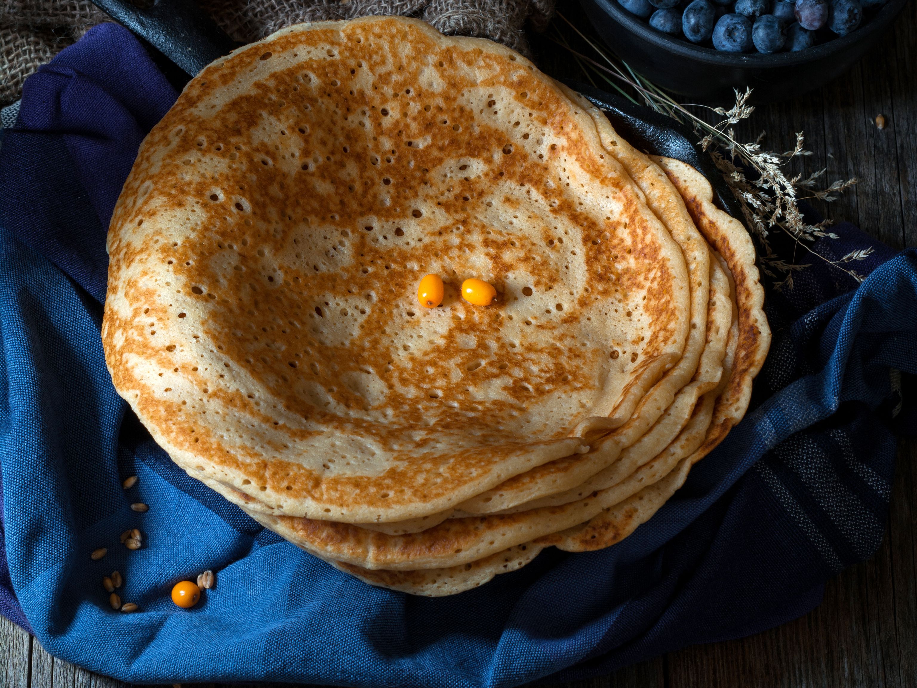 Crêpes de maïs : Recette de Crêpes de maïs - Marmiton