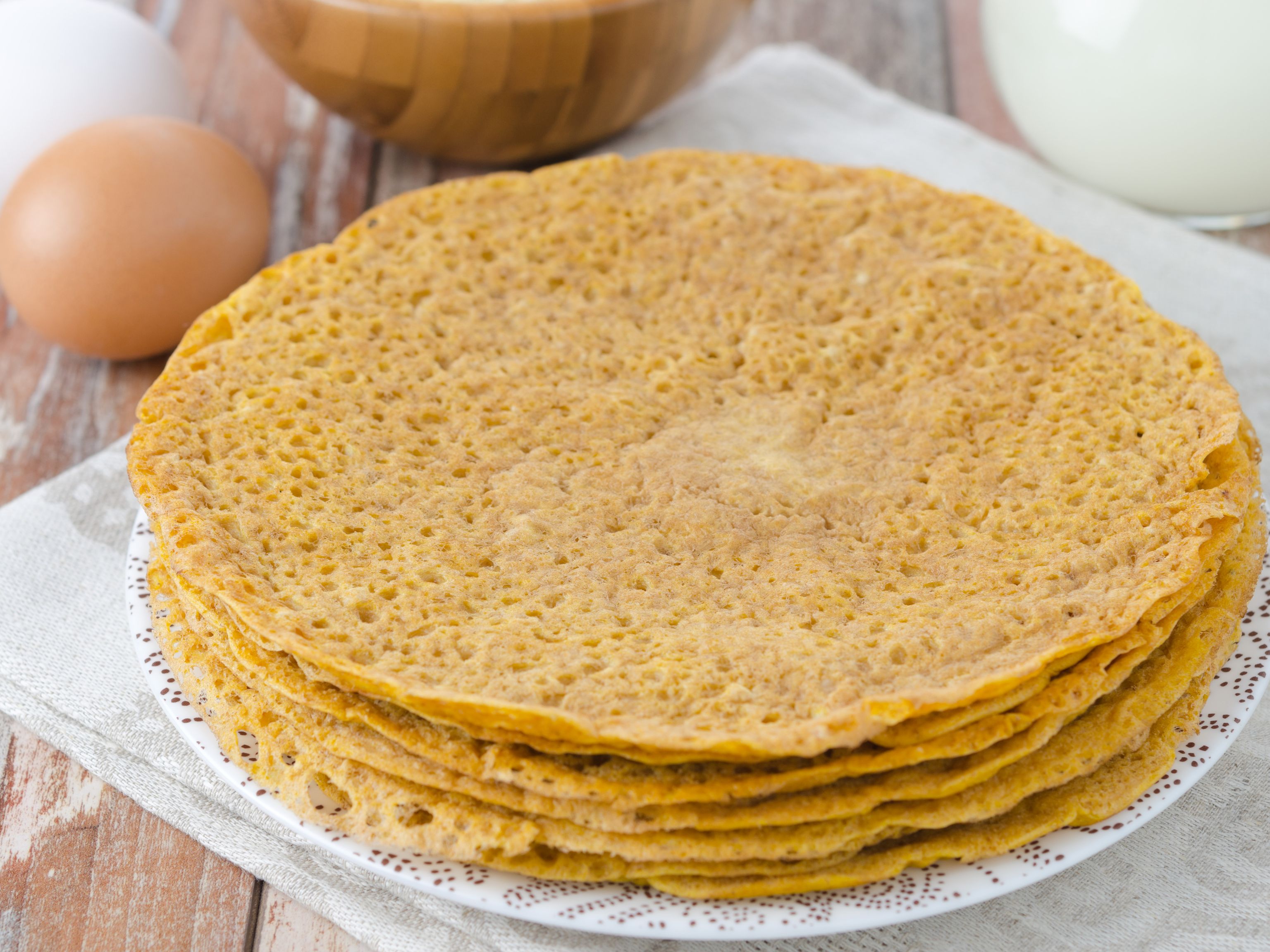 Crêpes au maïs : Recette de Crêpes au maïs - Marmiton