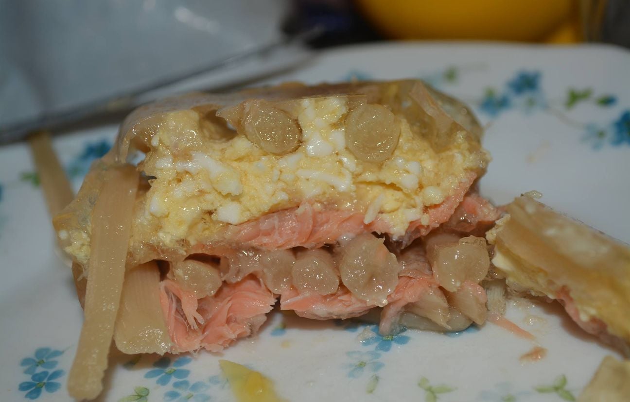 Terrine de saumon aux asperges Recette de Terrine de saumon aux