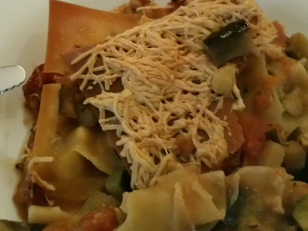 lasagnes végétariennes d'hannah