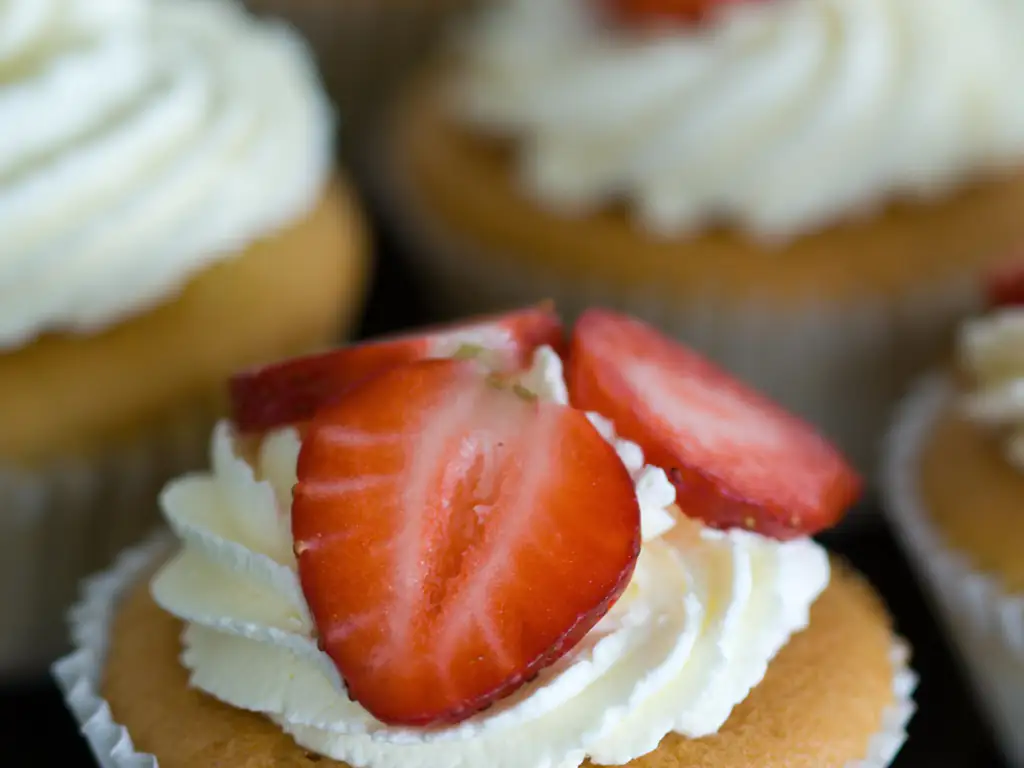cupcakes à la fraise