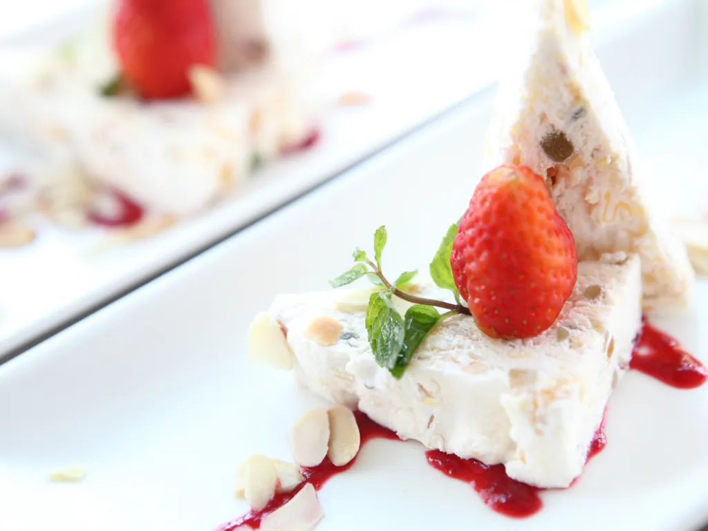 nougat glacé au mascarpone