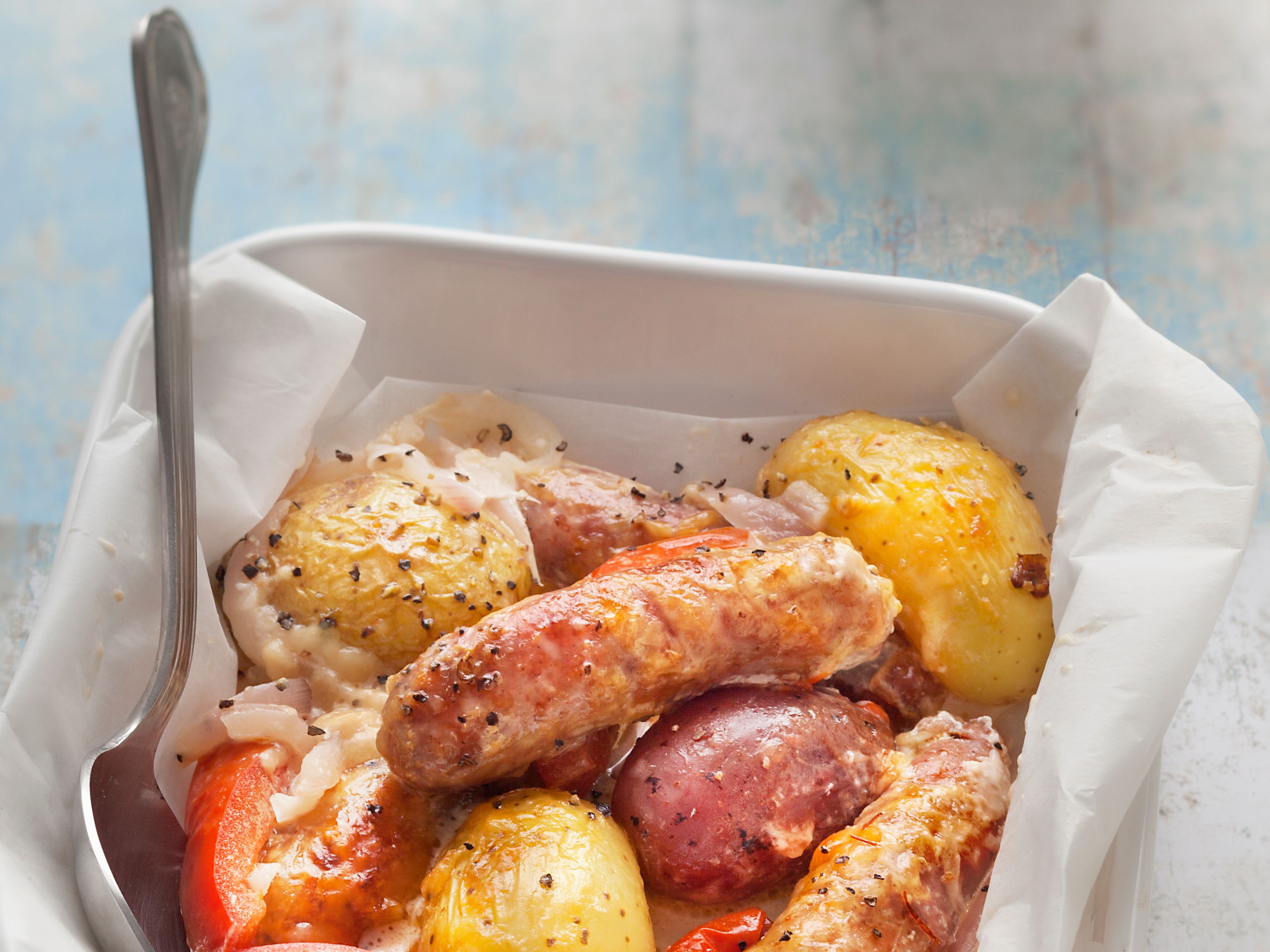 Chipolatas en papillotes : Recette de Chipolatas en papillotes - Marmiton