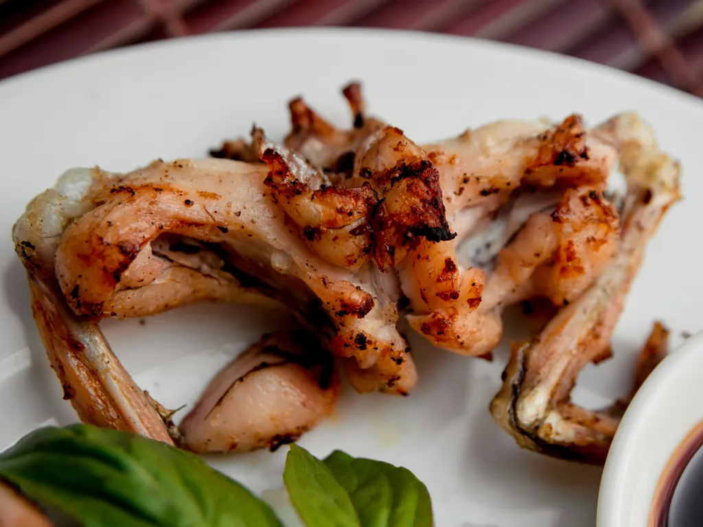 cuisses de grenouille citronnées et persillés
