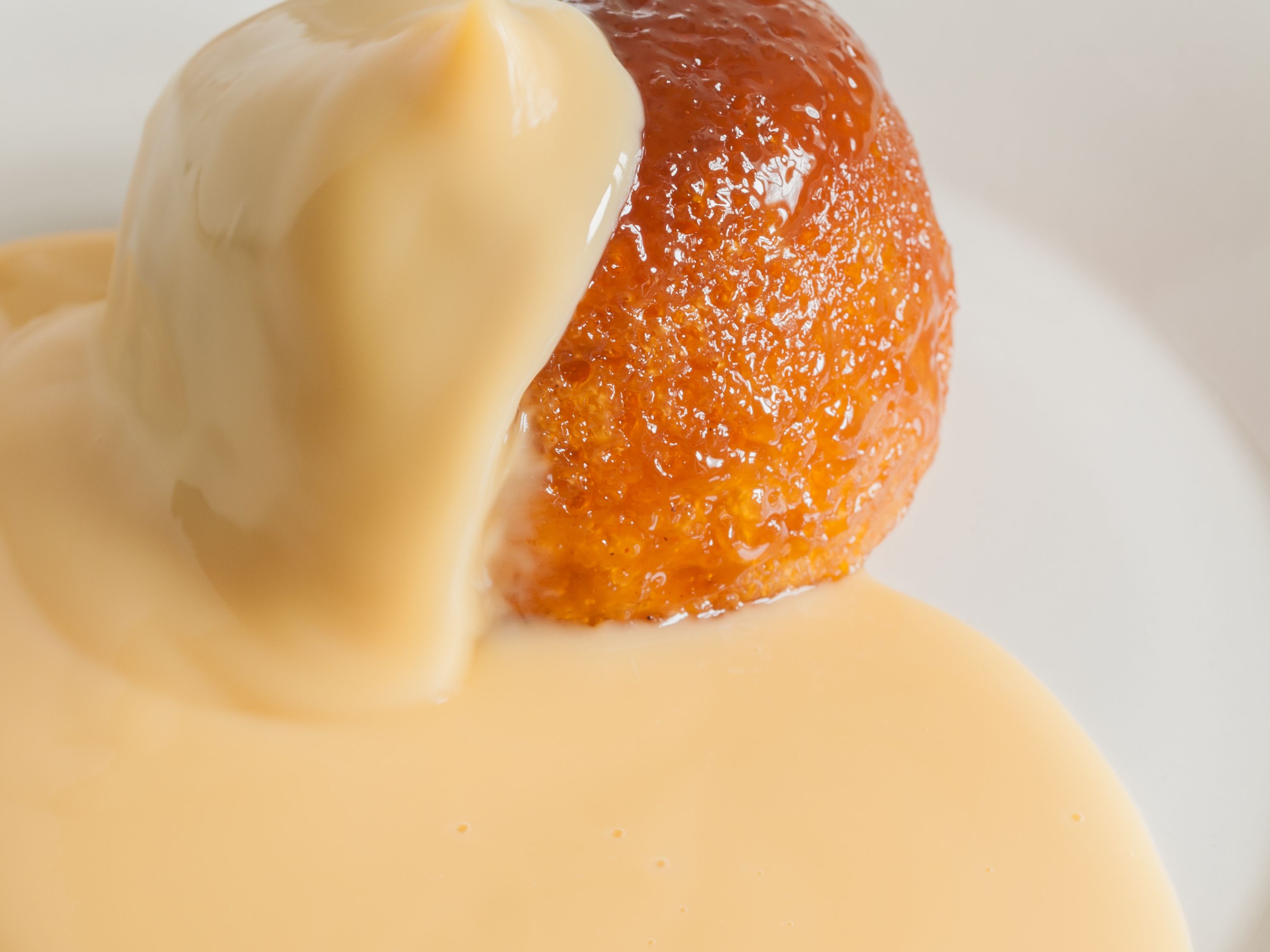 Crème anglaise au citron : Recette de Crème anglaise au citron - Marmiton