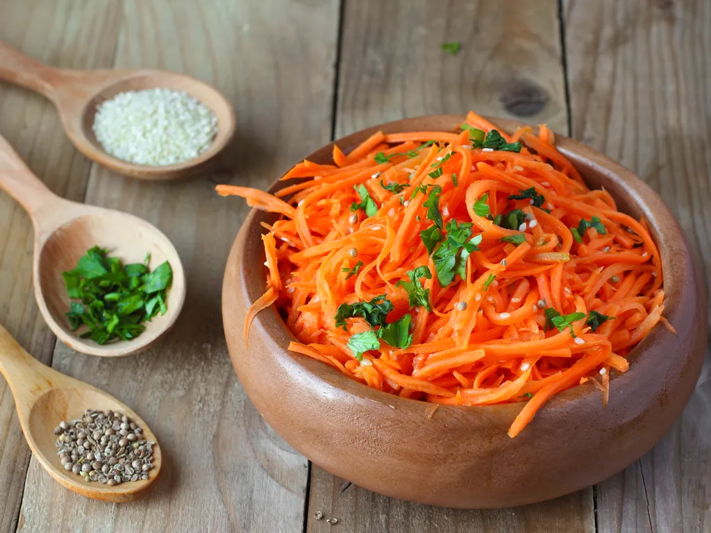 Vinaigrette pour carottes râpées