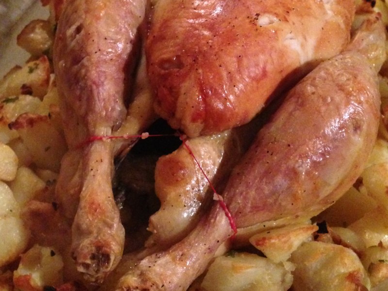 Poulet Rôti Et Pommes De Terre Fondantes Au Four Recette