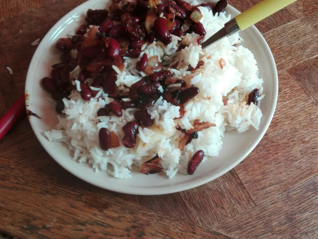 riz au chorizo et haricots rouges