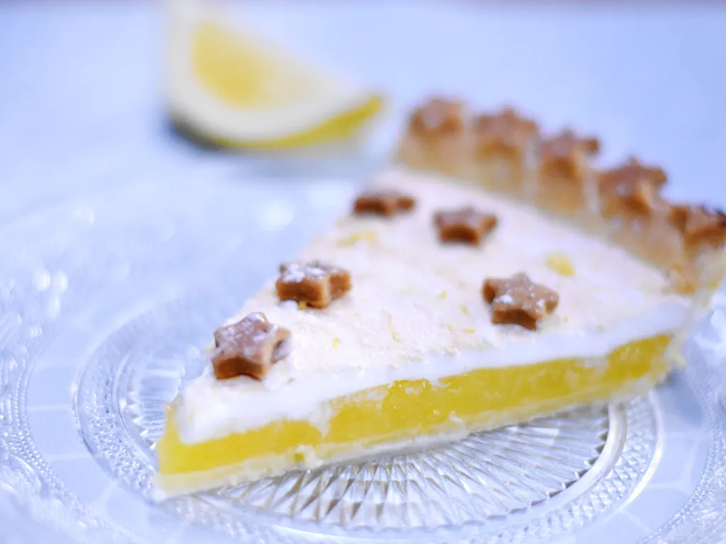 tarte au citron meringuée