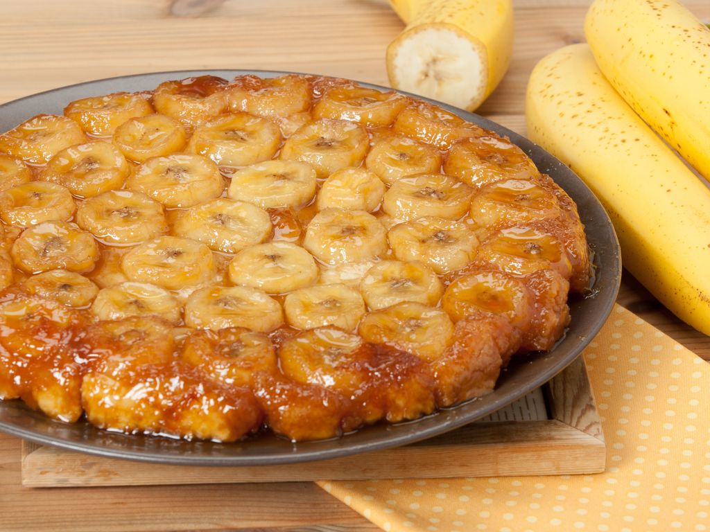 Tarte Tatin Banane Toffee : Recette De Tarte Tatin Banane Toffee