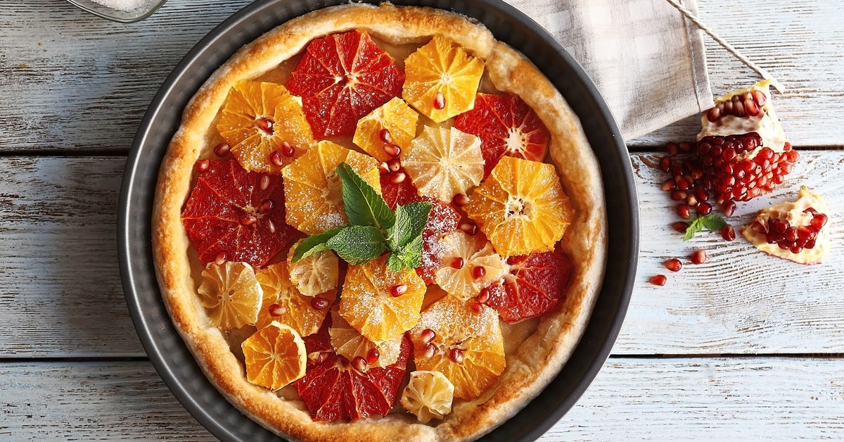 Tarte Aux Pamplemousses Roses Recette De Tarte Aux Pamplemousses Roses