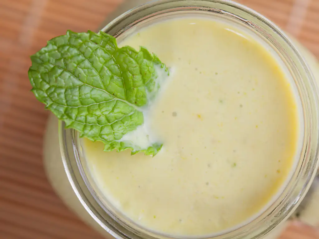 green smoothie / smoothie vert vitaminé