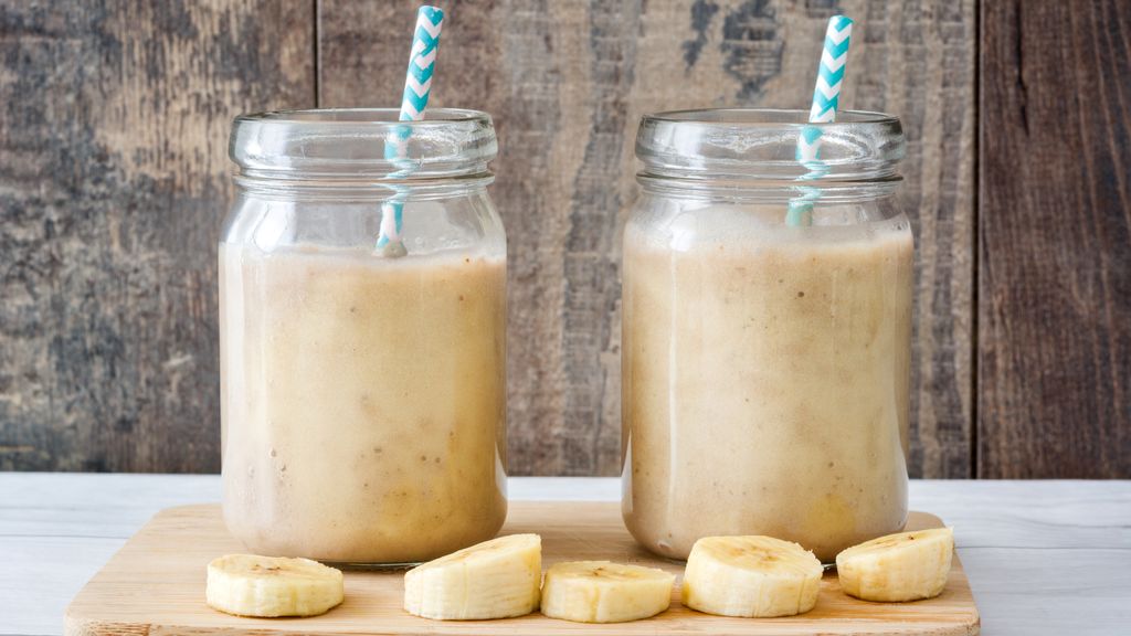 Smoothie banane & cacahuètes