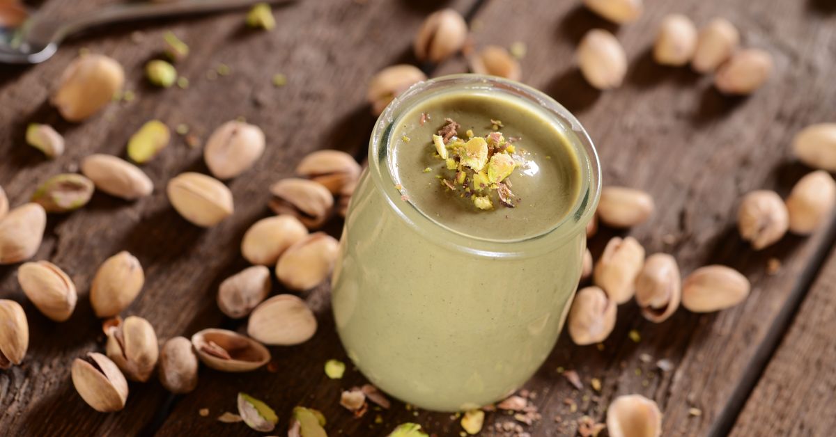 Crème a la pistache : recette de Crème a la pistache