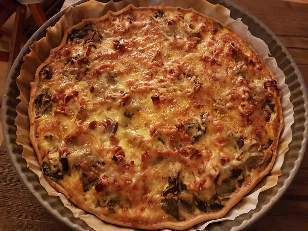 quiche aux blettes