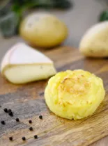 Muffin pommes de terre coeur coulant au fromage