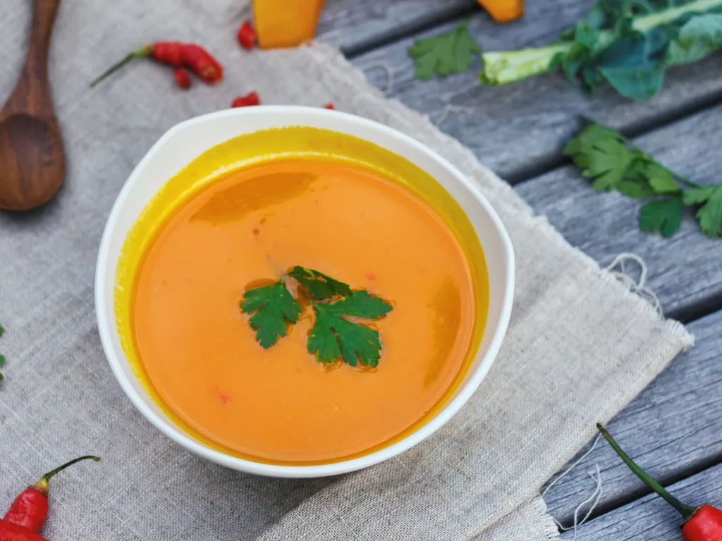 soupe potiron et radis noir