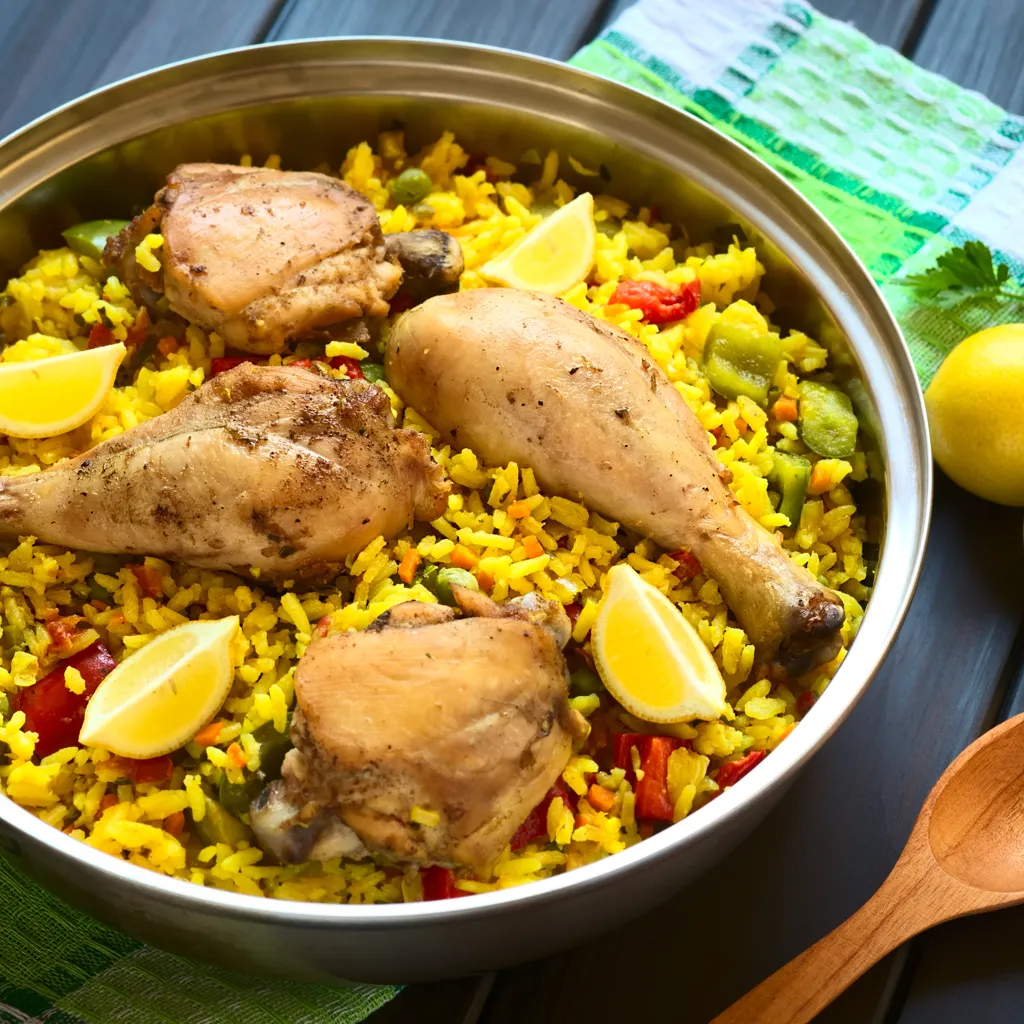 Paëlla au poulet-image