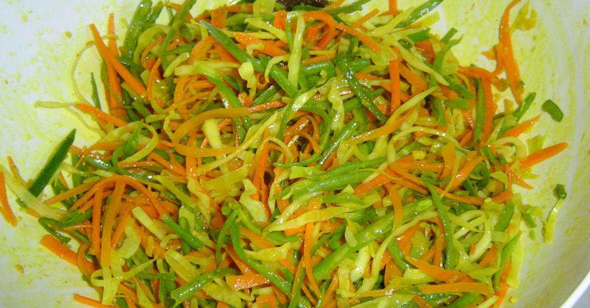 Achards de légumes Réunion : recette de Achards de légumes Réunion