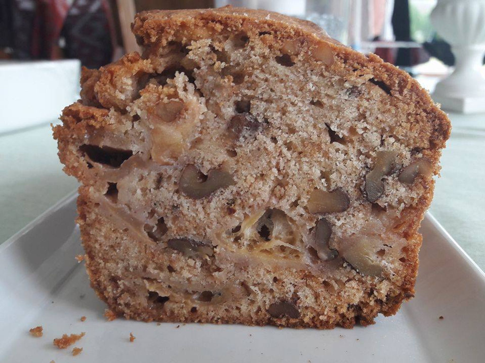 Cake pomme cannelle et noix Recette de Cake pomme cannelle et noix