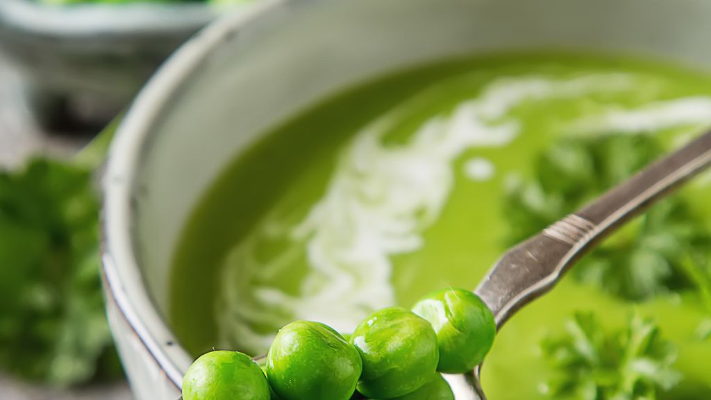 Potage de petits pois