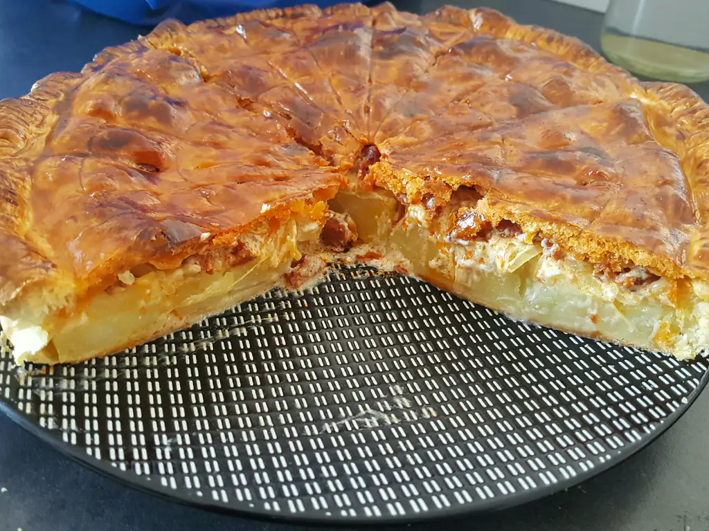 tourte de pommes de terre au chorizo