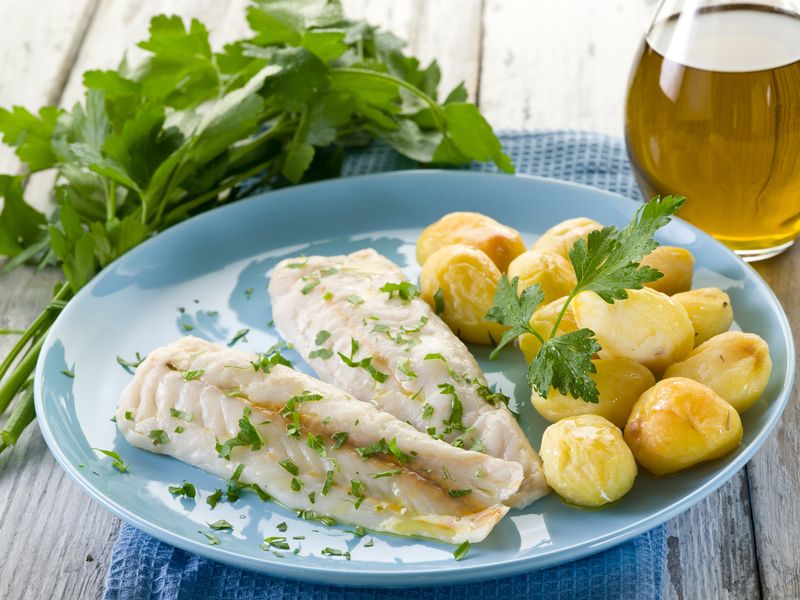 Poisson Blanc Au Court Bouillon Recette De Poisson Blanc Au