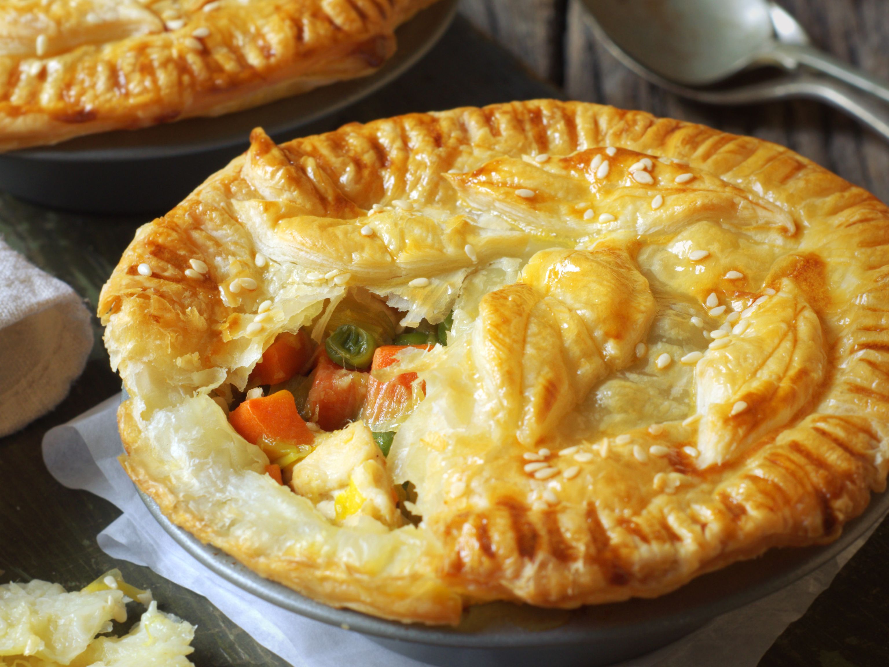 Tourte aux légumes facile et rapide : Recette de Tourte aux légumes