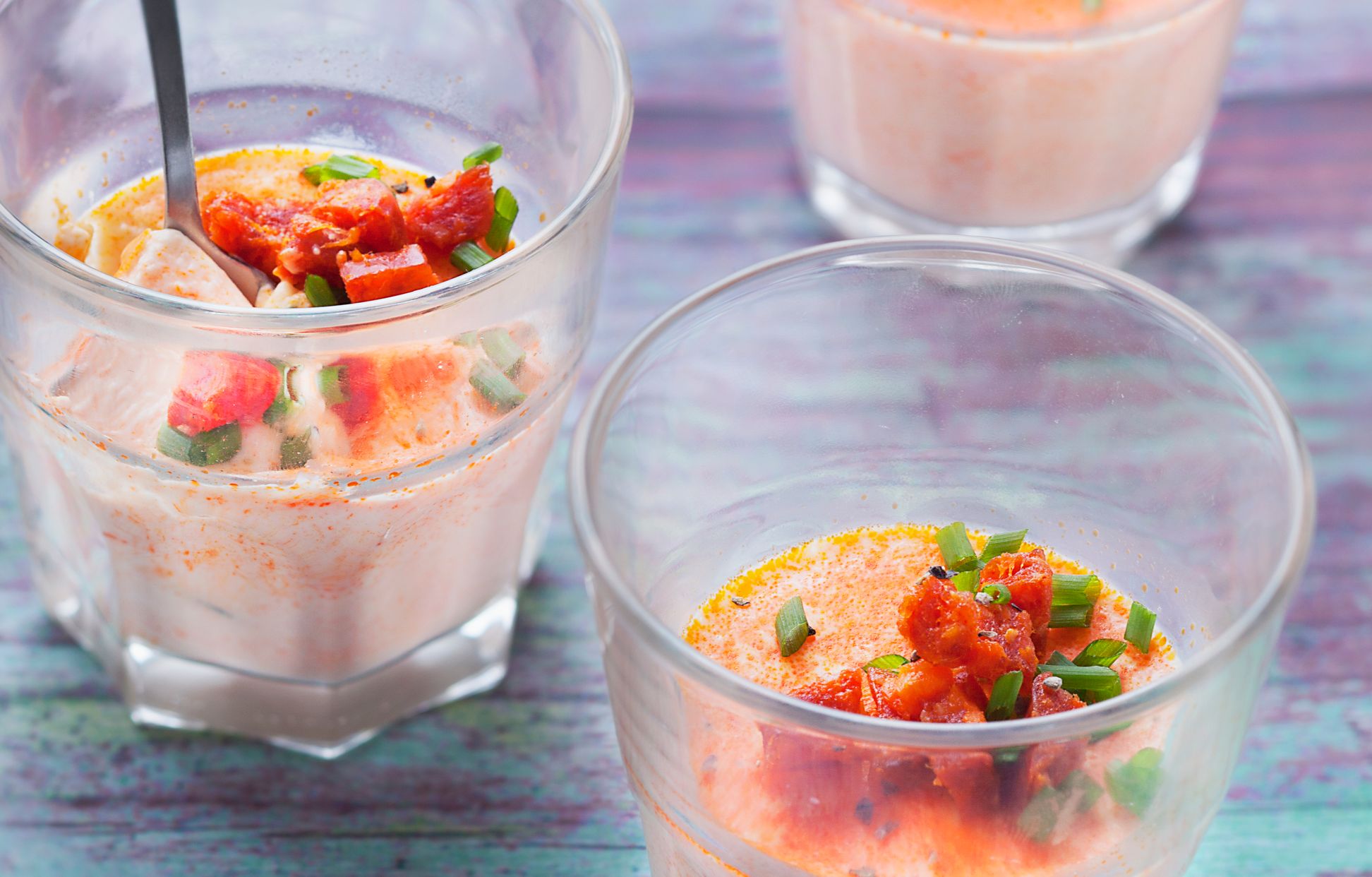 Panna cotta au chorizo Recette de Panna cotta au chorizo Marmiton