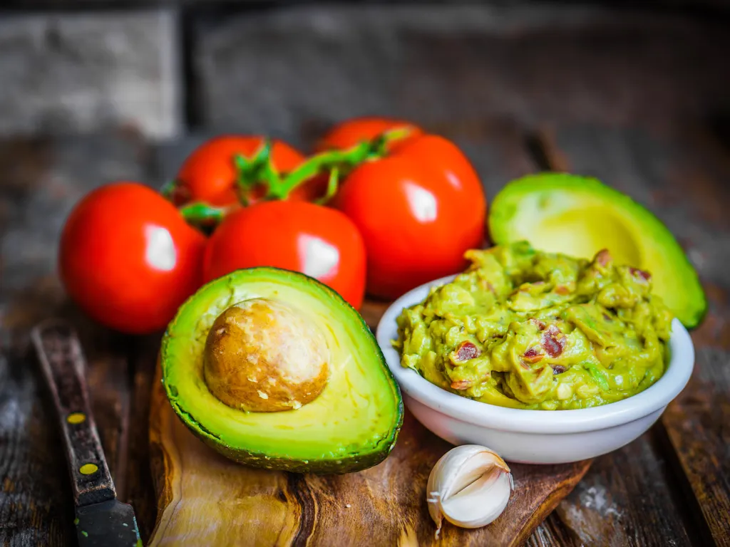 guacamole à ma façon (épices et coriandre)
