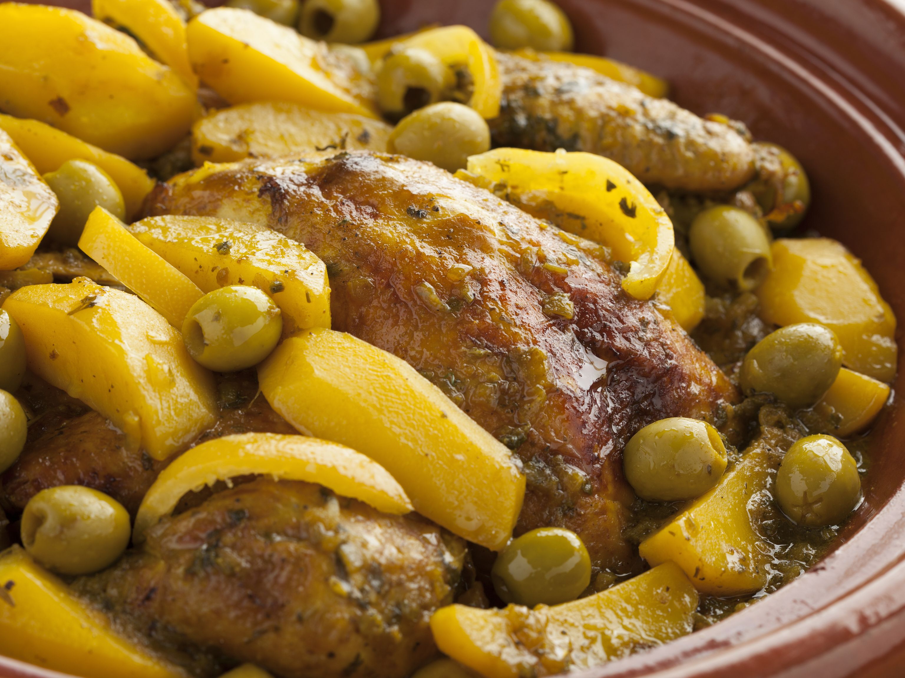 Poulet Aux Olives Et Citrons Confits Maroc Recette De Poulet Aux Olives Et Citrons Confits