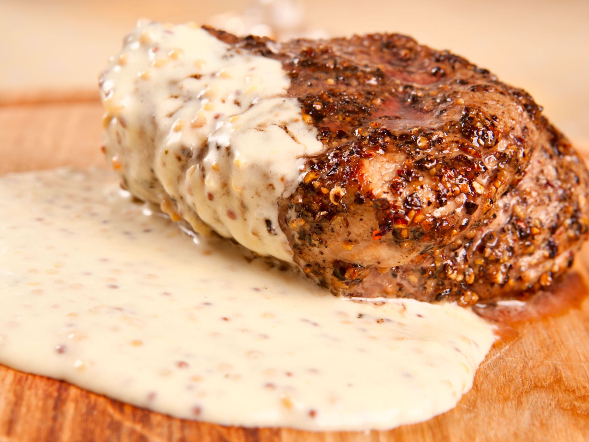 Sauce moutardemiel (pour rôti de porc) Recette de Sauce moutardemiel (pour rôti de porc